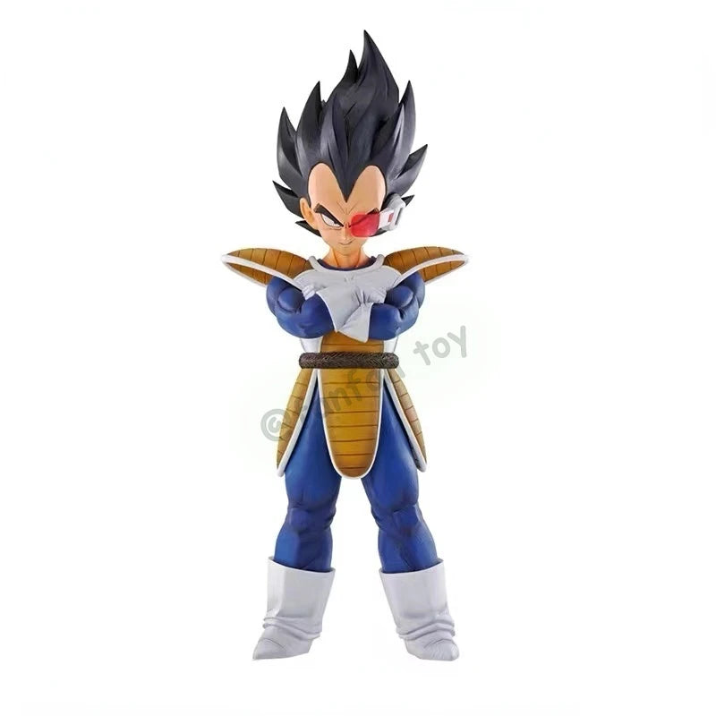 Anime Dragon Ball Figure Super Saiyan Vegeta Mini Cell Saibaiman PVC Action Figures Collection Model Toys for Children Gifts