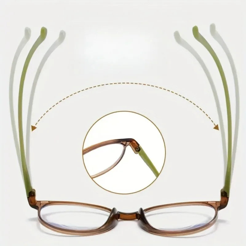 Ultra Light and Fashionable 100-400 Intelligent Focused Glasses for Middle-aged and Elderly Men and Women