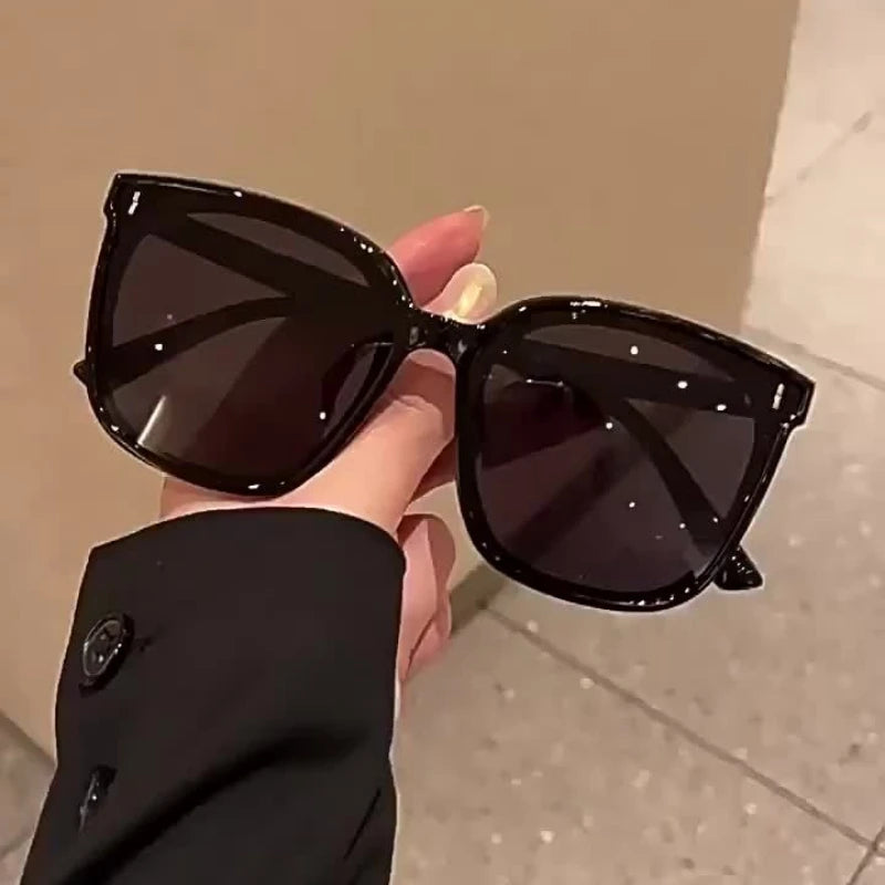 Fashionable Large Frame Men's and Women's Fashionable Glasses Trendy Glasses