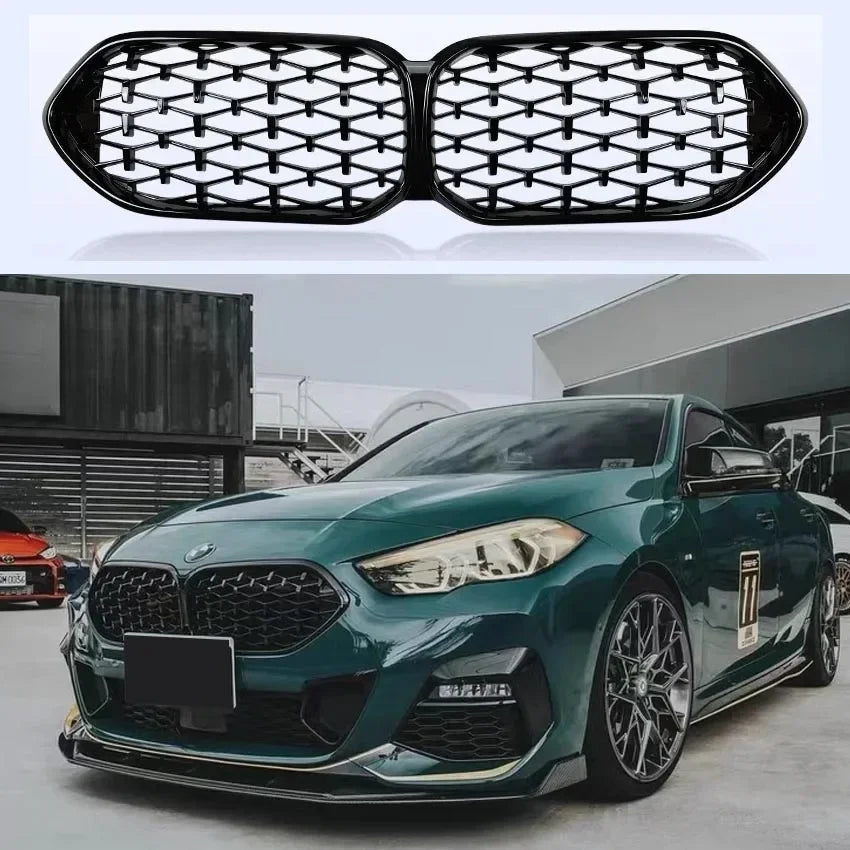 For BMW 2 Series F44 216i 218i 220i 228i M235i 4 Doors 2020 2021 2022 2023 2024 Car Front Grille Bumper Grill Replacement Black