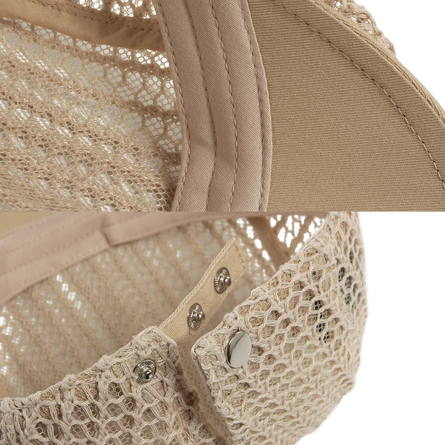 Summer Thin Crochet Hat Women Fashion Mesh Beret Casual Men Newsboy Cap Weave Sun Visor Flat Hat Female For 56-60cm Adjustable