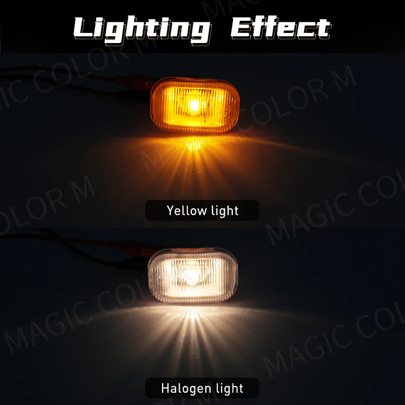 Car Front Bumper Side Marker Turn Signal Lamp For TOYOTA Corolla 2004 2005 2006 Vios Axp4 Scp4 2002 2003 2004 2005 2006 12V