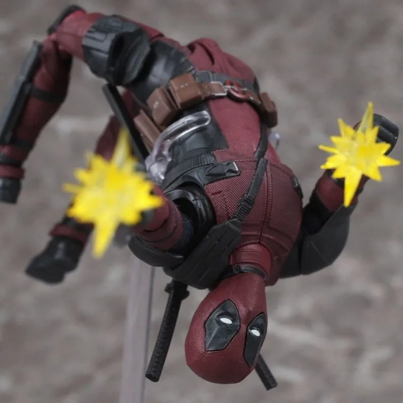 Deadpool 2.0 I Love My Family Action Figure Movie Edition Superhero Doll Boxed