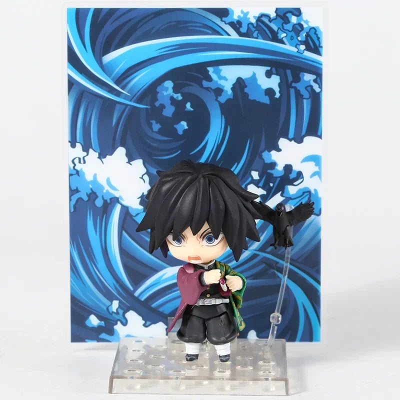 New 1408 Giyu Tomioka Koyoharu Gotouge Manga Series Demon Slayer Action Figures