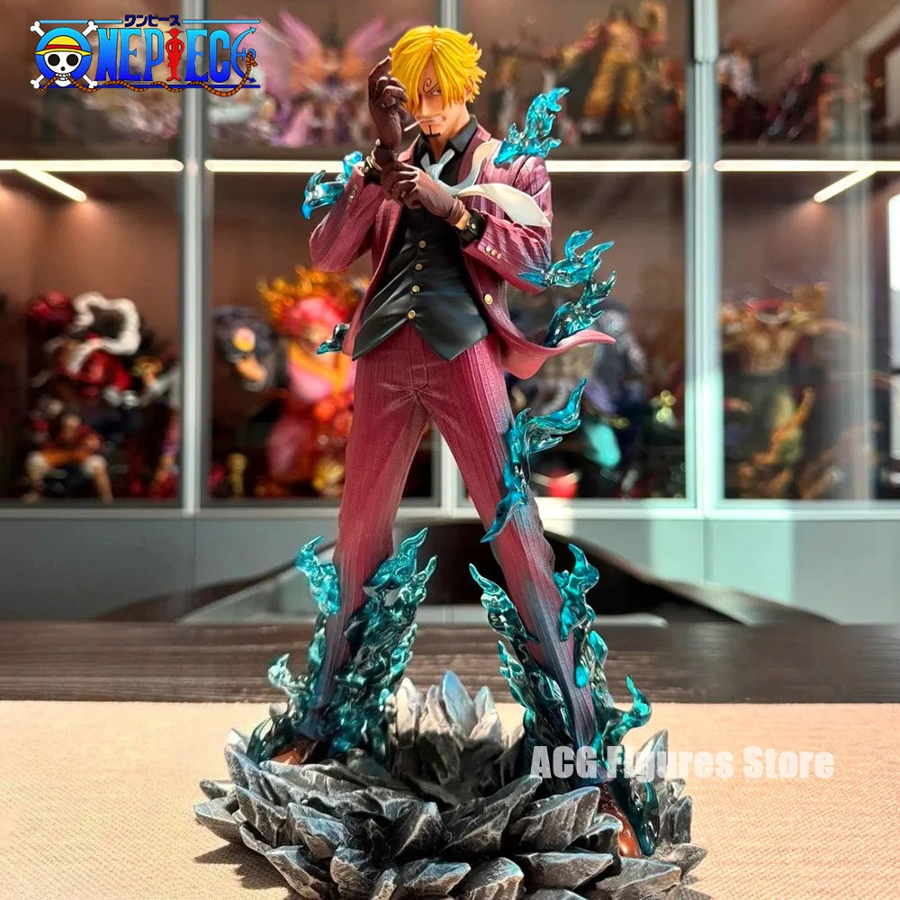 Special Offer25cm/9.84in Anime ONE PIECE Figure Sanji Action Figures Pvc Statue Desktop Ornamen Collection Mol Toys GiftsFigure