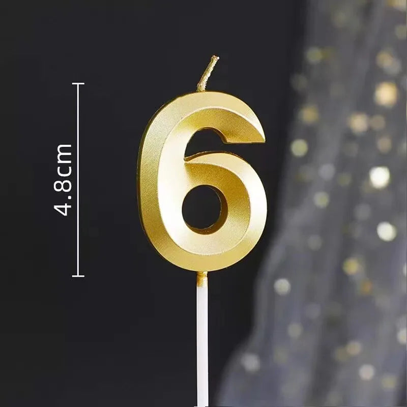 1pc Age Number Candle, Birthday Cake Candle, Creative Party Event Celebration Anniversary Cake Decoration