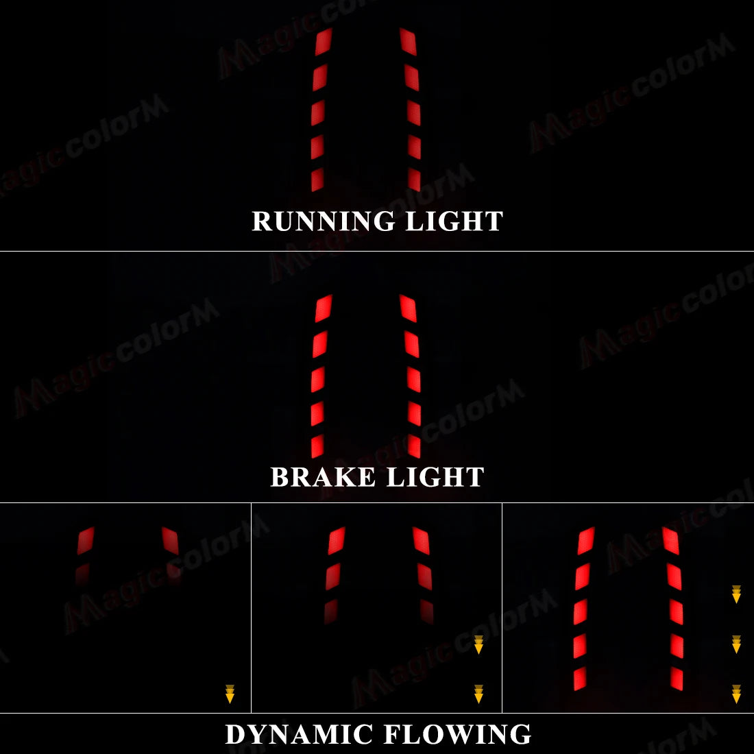 For Toyota Camry SE XSE TRD 2018 2019 2020 2021 2022 2023 Car Tail Lamps Rear LED Daytime Running Lights Brake Turn Signal