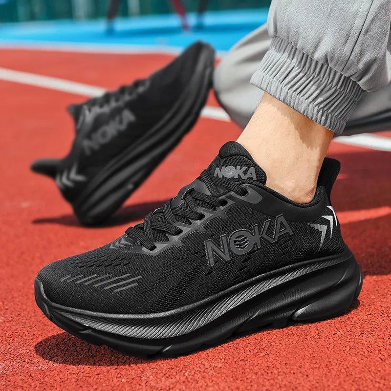 High Quality Marathon Sneakers Athletic Men Casual Shoes Comfortable Tennis Shoes Wear-resistant Sports Running Shoes