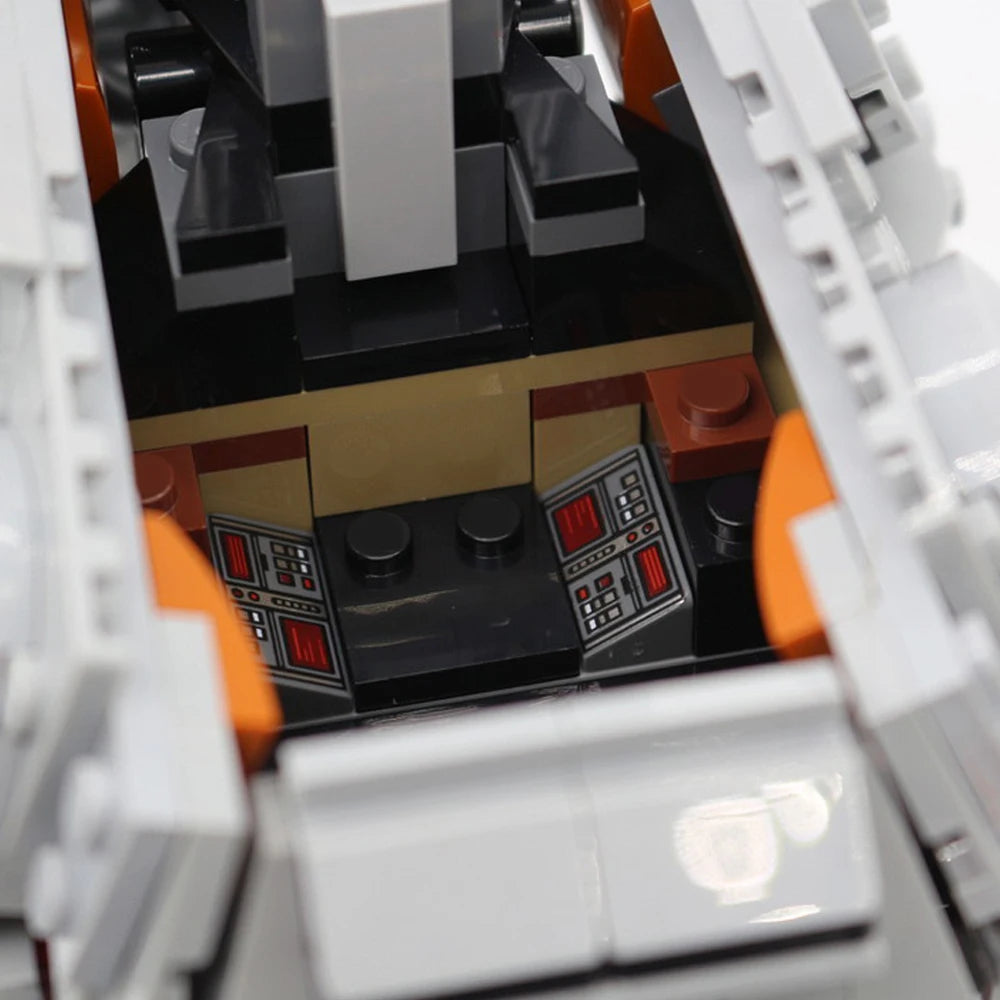 MOC Space Movie AT-AT Building Blocks Bricks DIY Model Modfied w/ Figures Toys