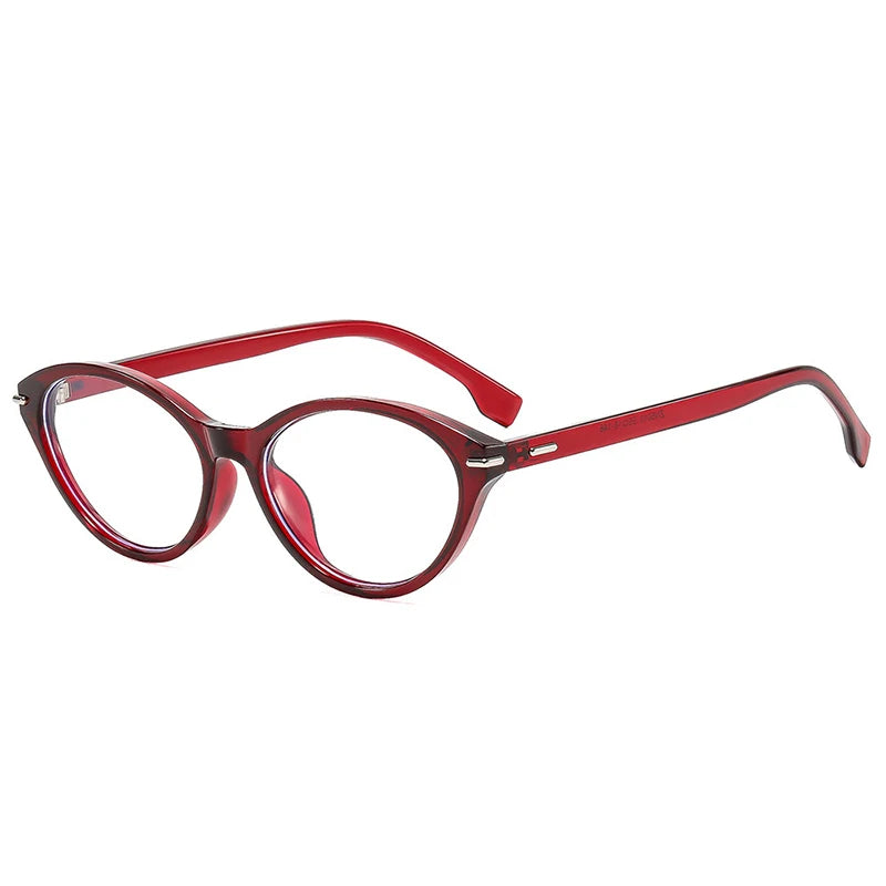 JNPCXI New Fashion Cat Eye Candy Color Sunglasses Women Retro Rivets Trending Red Men Shades UV400
