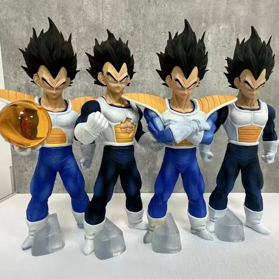 Anime Dragon Ball Z GK Vegeta Figure 4 Forms Majin Vegeta Figurine 28CM PVC Action Figures Collection Model Toys Gifts