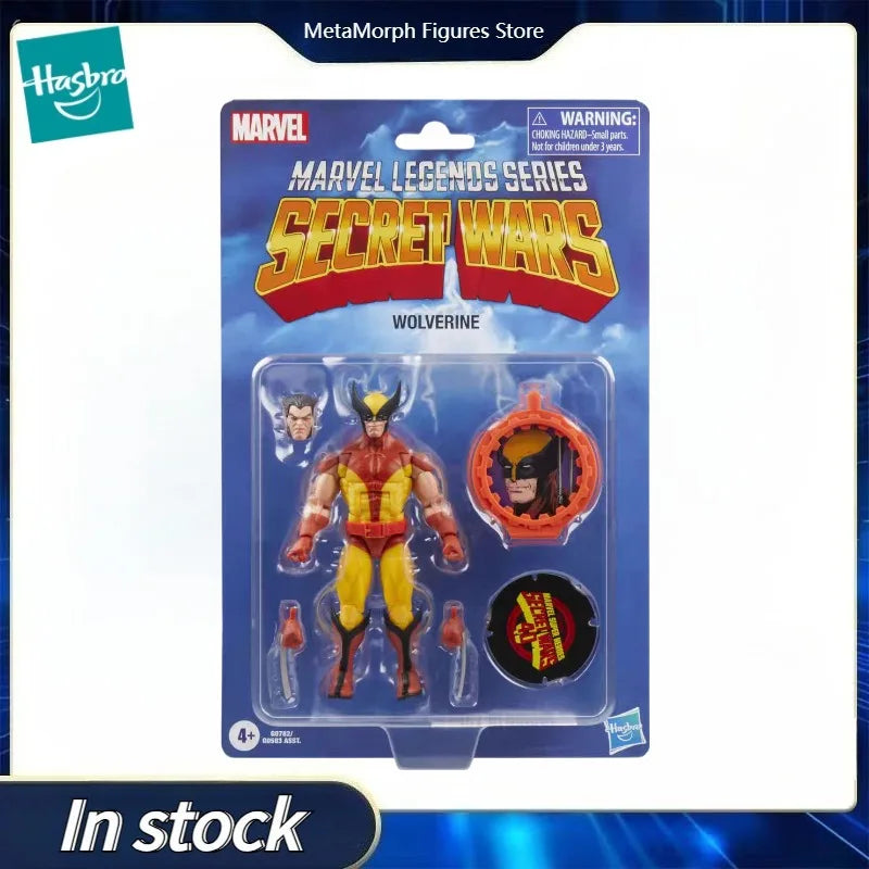 Original Hasbro Marvel Legends Series Secret Wars Wolverine Action Toy Figure
