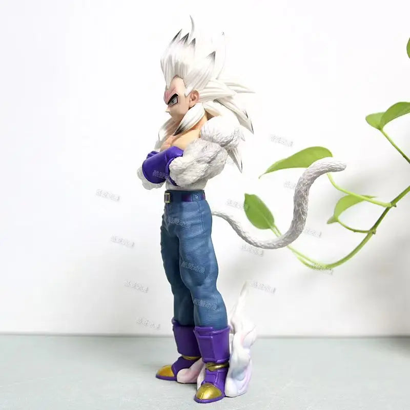 29cm Dragon Ball Super Saiyan Vegeta Goku Ssj4 Action Figure PVC Model Statue
