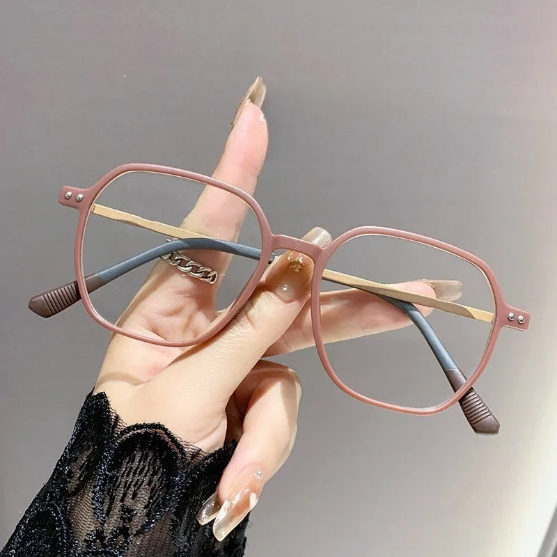 4PCS Anti Radiation Reading Glasses with Grade for Women Men 0~+400 Eyeglasses for Farsighted