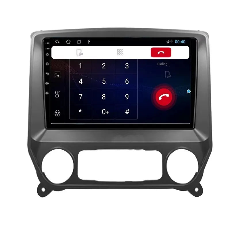 Carplay Android Radio For Chevrolet Silverado 3 GMTK2 2014-2018 Car Stereo Radio Car Multimedia Video Player GPS/Car Pla