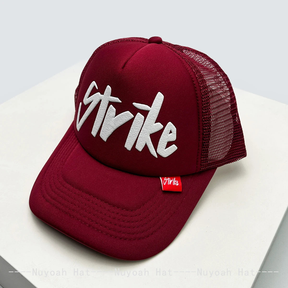 New Unisex Korean Personal Printed Letters Baseball Hats Breathable Simple Sunshade Hip Hop Trucker Caps Versatile Fashion ins