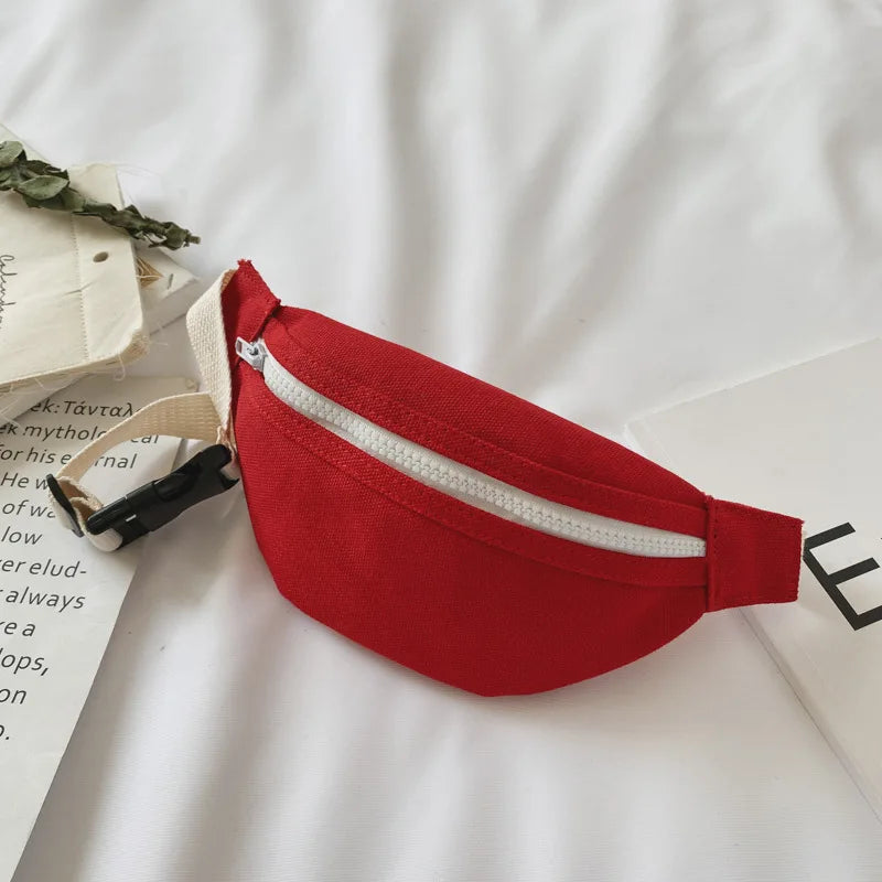 Children's Bag 2026 New Cute Baby Waist Bag Kids Girl Boy Red Fanny Pack Toddler Waist Packs Belt Bag