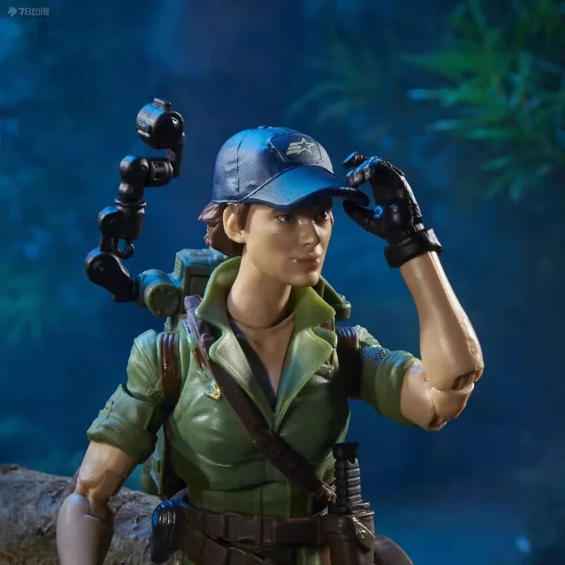 Original Hasbro G.I. Joe Classified Series LADY JAYE Anime Figures Toys Models Collection