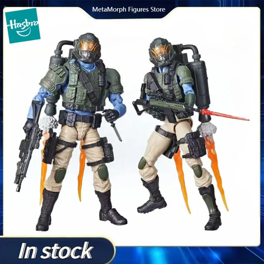 Original Hasbro G.I. Joe Classified Series 95 Steel Corps Troopers Anime Figures Toys Collection Models
