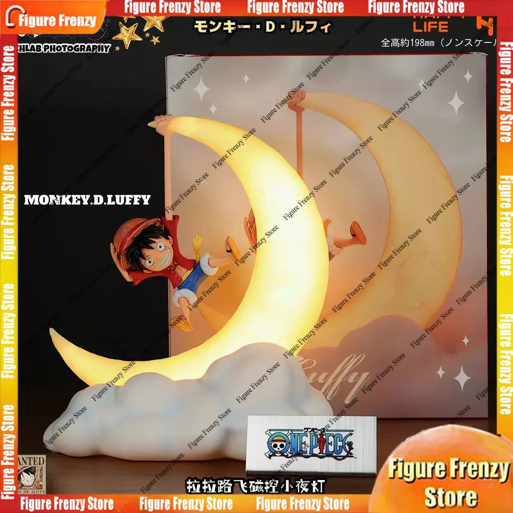 Special OfferHot Anime One Piece Devil Fruit Robin Ace Luffy Nico Night Light Figure Mol Figure Desktop Ornament Trendy Toys Bir