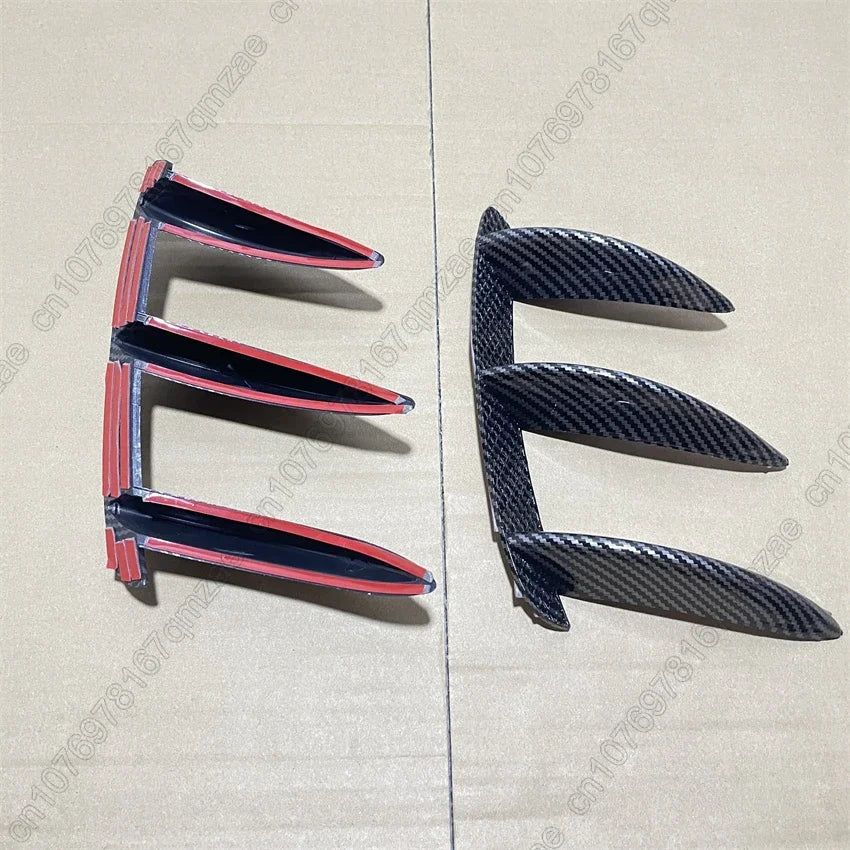 For Mercedes Benz A Class W176 A200 A250 A260 A45 AMG 2013-2018 Hatchback Rear Bumper Spoiler Air Intake Vent Canard Splitte