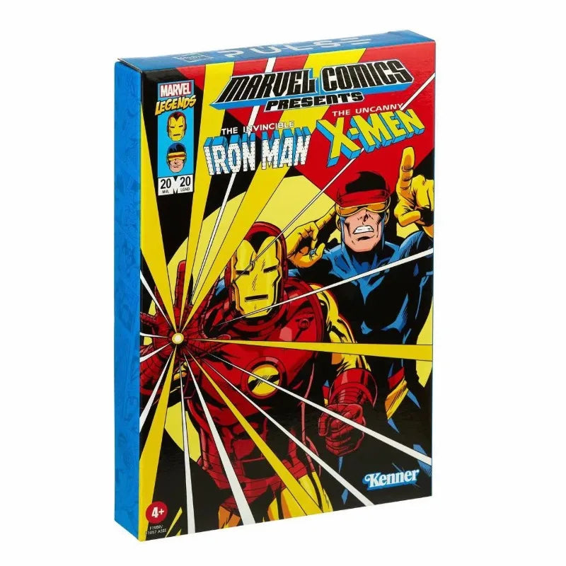 Original Hasbro Marvel Comic IRON MAN X-MEN/ELECTRO SPIDER-MAN/BLACK PANTHER CAPTAIN AMERICA/BLACK PANTHER IRON MAN Anime Figure