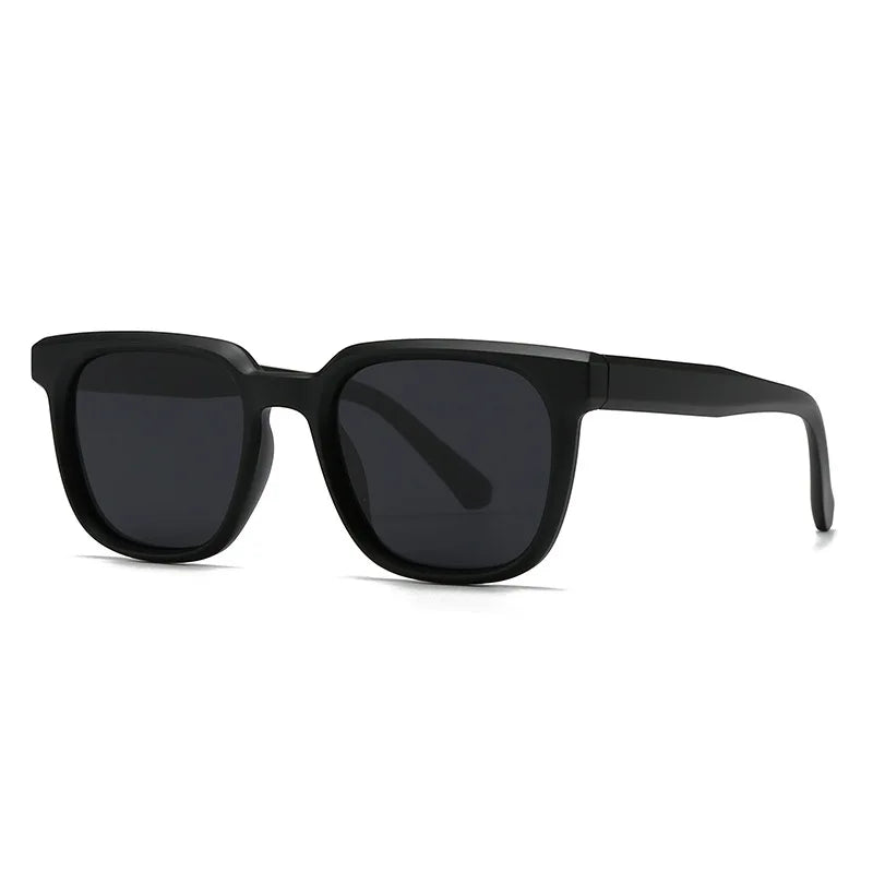 JNPCXI New Fashion Square Sunglasses Women Gradient Orange Candy Color Shades UV400 Retro Rivets Men Trending Sun Glasses