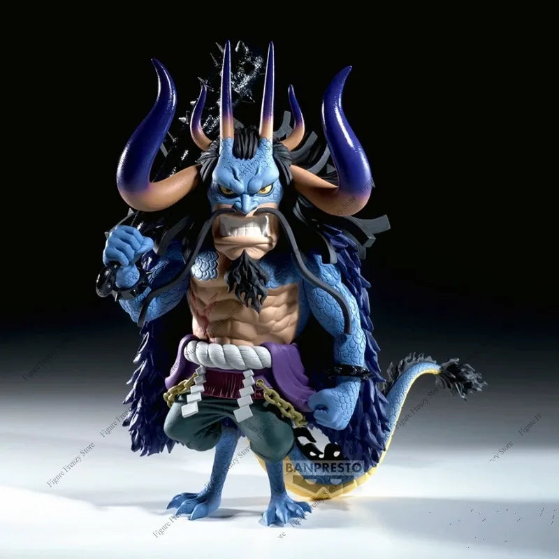 Special Offer Banpresto One Piece Anime Figurine for Kaidou PVC Action Figure Collectible World Series Mol Toy