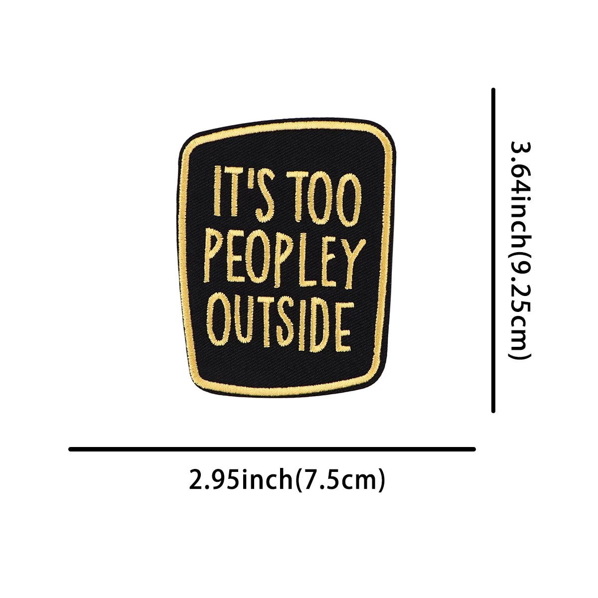 Rainbow LGBT Embroidered Patches on Clothes DIY Animal Applique Encouragement Inspirational Quotes Patches For Clothing Stickers