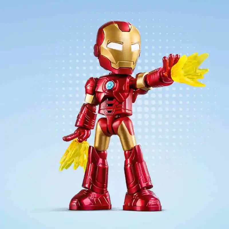 Marvel Spiderman Spidey and His Amazing Friends Miles Gwen Octopus Doctor Hulk Building Blocks Action Figure Model Toy Gift