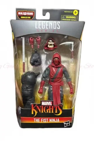 Original Hasbro Marvel Legends Series The Fist Ninja Anime Figures Collection Toys Models