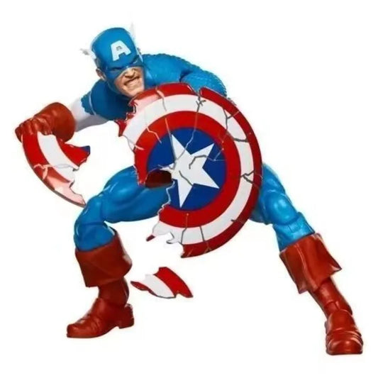 Original Hasbro Marvel Legends Series Secret Wars Captain America Action Toy Figure Collection