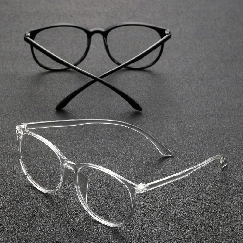 2pcs Ladies' Large Frame Round Glasses Suitable for Business and Office Use Suitable for Gifting To Friends and Family Daily Use