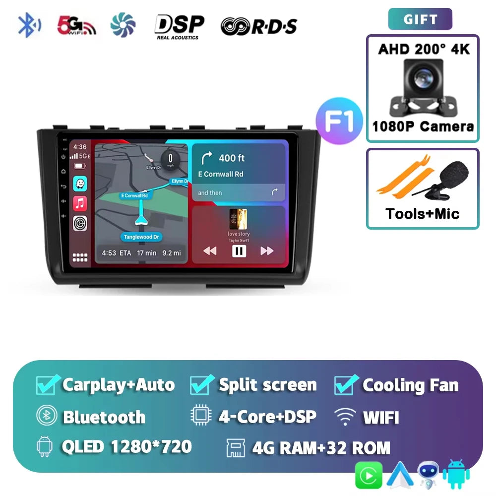 For Hyundai Creta 2 IX25 2021 2K 12+256 QLED Android 15 CarPlay Car Radio Multimedia Video Player GPS stereo Head Unit 4G WIFI
