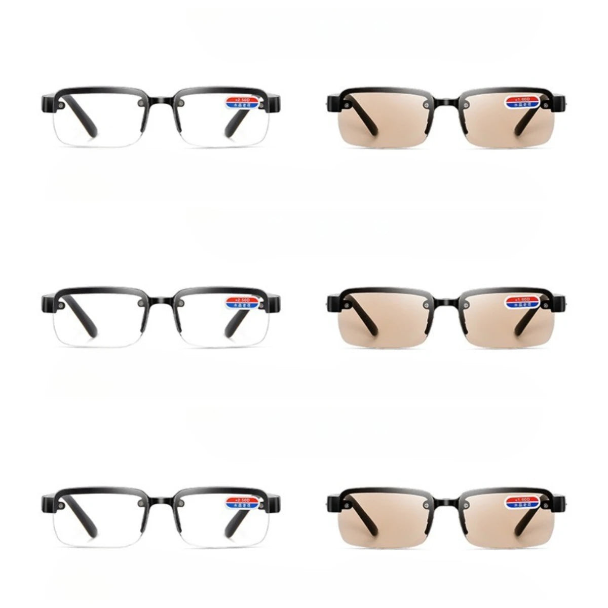 Reading Glass Natural Crystal Lenses for Men and Women with Grade+1.0~+4.0 Eye Protection Glasses