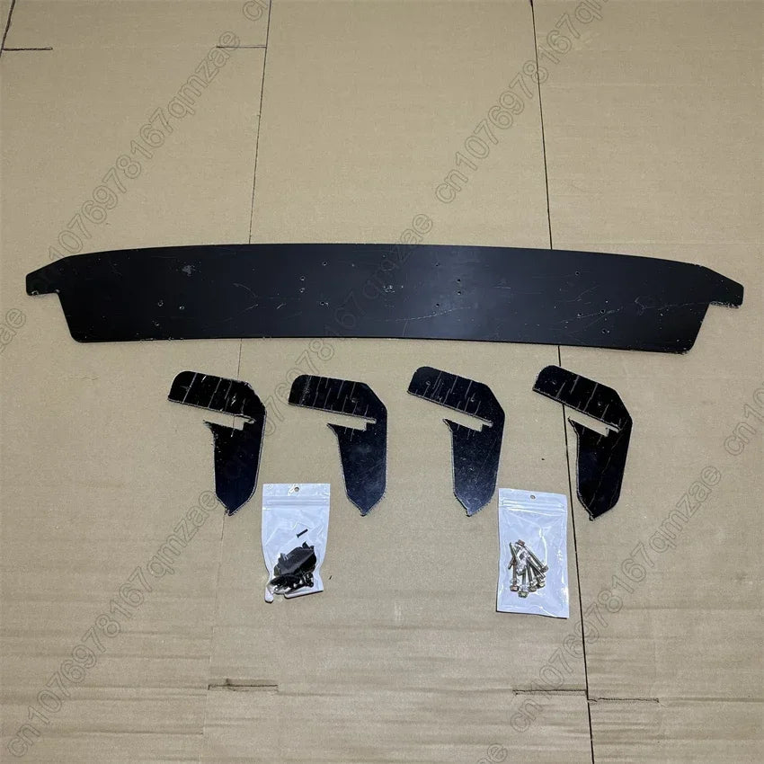 For Mercedes Benz CLA Class C118 CLA35 CLA45 AMG 2020-2024 Rear Bumper Diffuser Spoiler Splitter Lip Canard Body Kit ABS Black