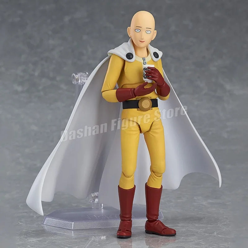 6in Figma 310 ONE PUNCH-MAN Ball Head Aitama Action Figure, PVC Anime Collection