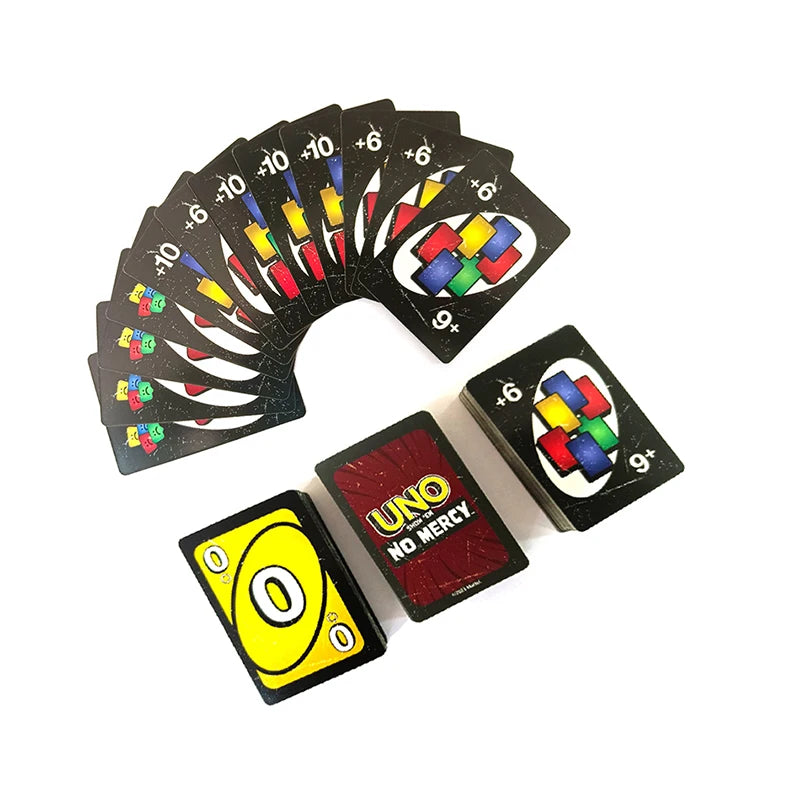 UNO No mercy Board Games UNO Cards Table Family Party Entertainment Games Card