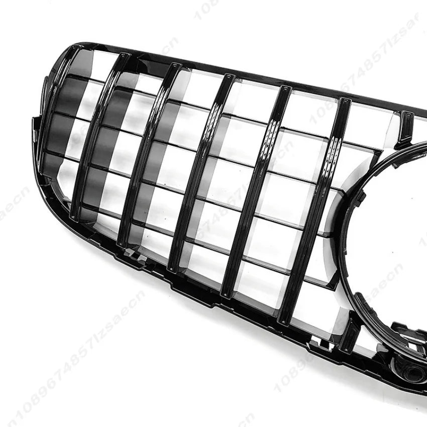 Car Front Hood Grille For Mercedes Benz GLC-Class X253 2015-2019 GLC250 GLC300 GLC350e GLC43 AMG GT Style  Racing Grill Body Kit