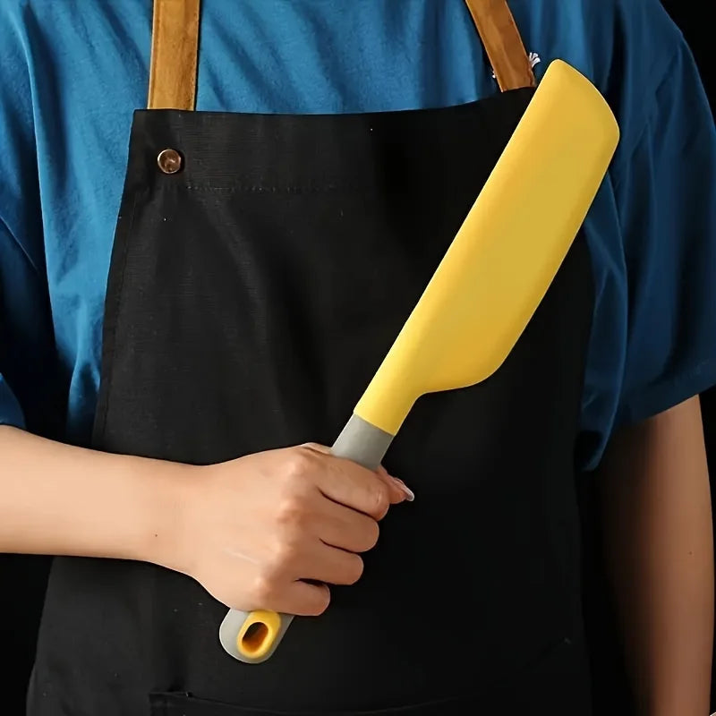 1pc Extra Large Silicone Spatula - Heat Resistant, Non-Stick and Soft Kitchen Tool for Cooking, Baking, Mixing and Scraping