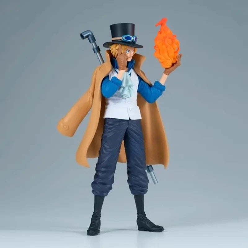 【IN STOCK】Original Banpresto King Of Artist One Piece Sabo 23cm Figure PVC Collectible Model Toy Gift