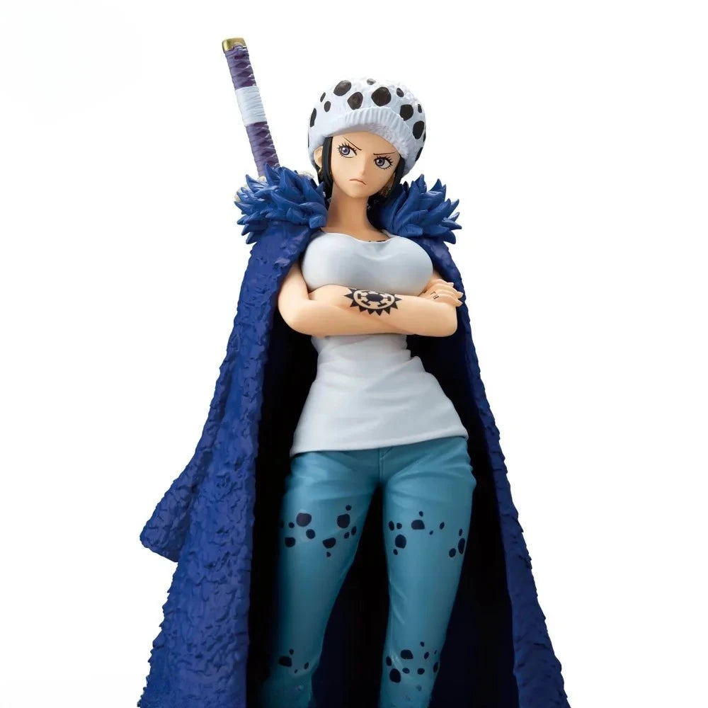 【IN STOCK】Original Banpresto Glitter&Glamours One Piece Trafalgar D. Water Law Change Ver. 23cm Figure Collectible Model