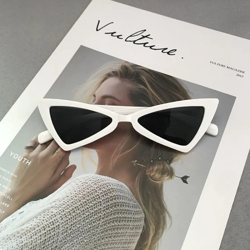 Cat Eye Sunglasses Personality Classic Unisex Vintage Women Glasses