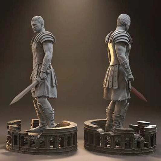 1/24 Gladiator Character Assembly Model Kit Unpainted Static Resin Movie Figure