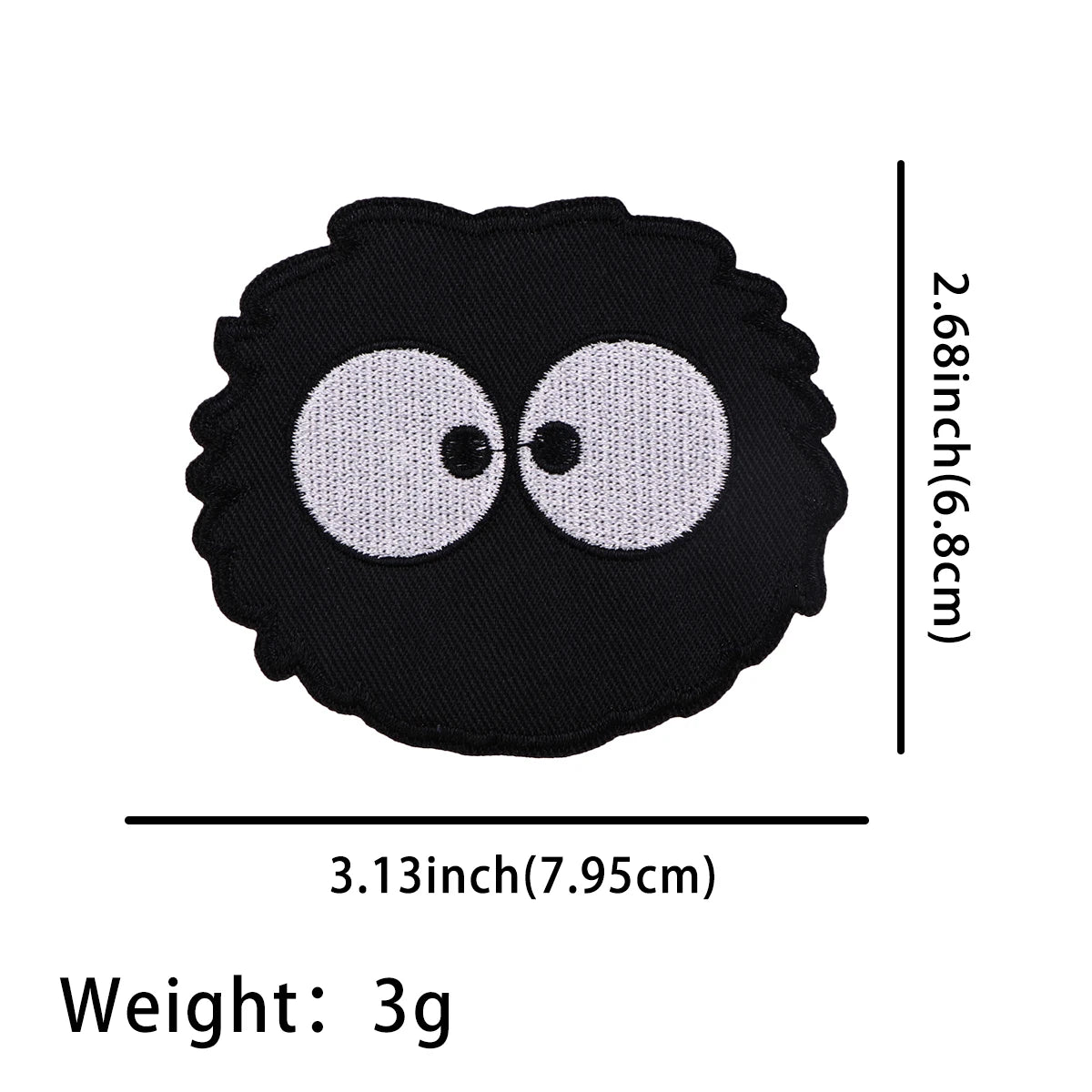 Cute Anime Things Iron On Patch Clothes Patch For Clothing Embroidered Patch Garment Apparel Accessories Sewing Stickers