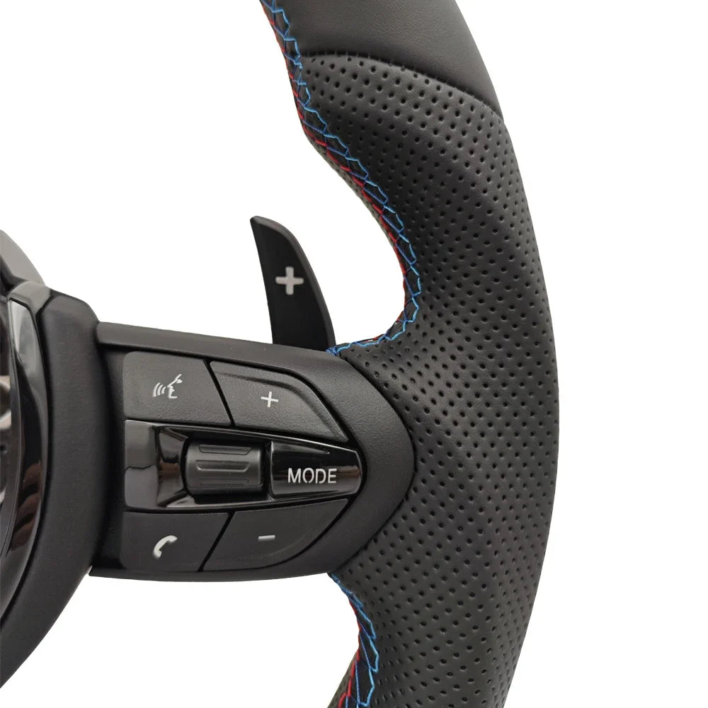 M Sport Steering Wheel for BMW Flat Bottom F01 F06 F10 F11 F12 F20 F21 F22 F25 F26 F30 F31 F32 F33 F34 F36 M3 F80 M4 F82 M5 F90