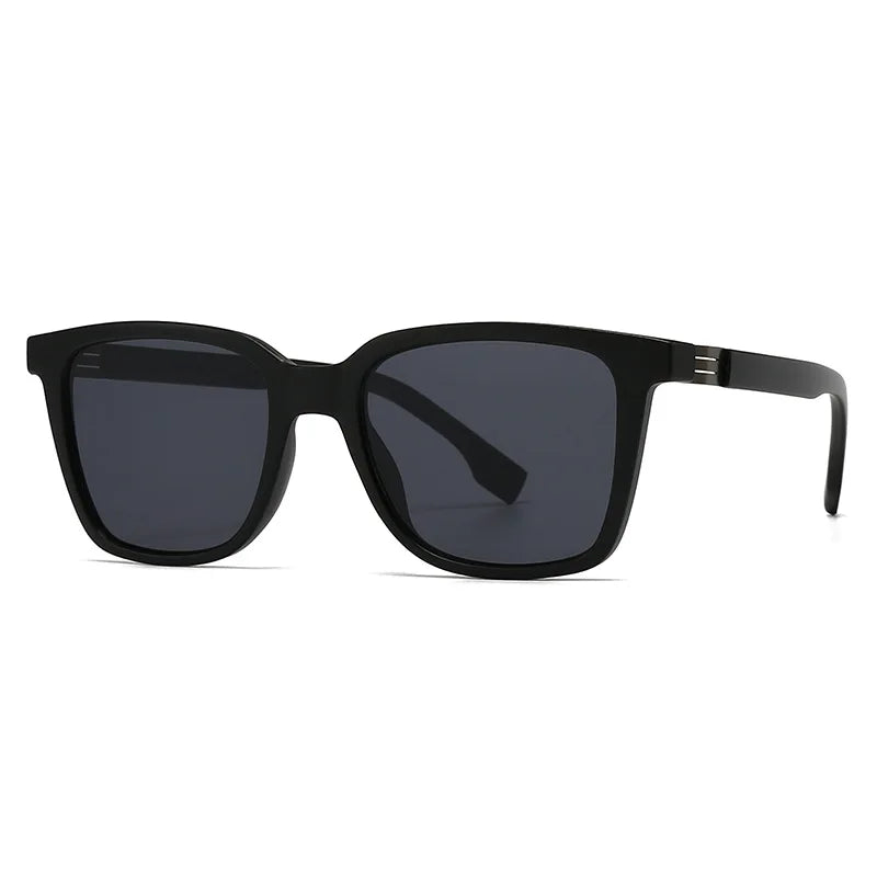 JNPCXI Vintage Square Women Luxury Sunglasses Fashion Rivets Gray Champagne Shades UV400 Men Trending Punk Sun Glasses