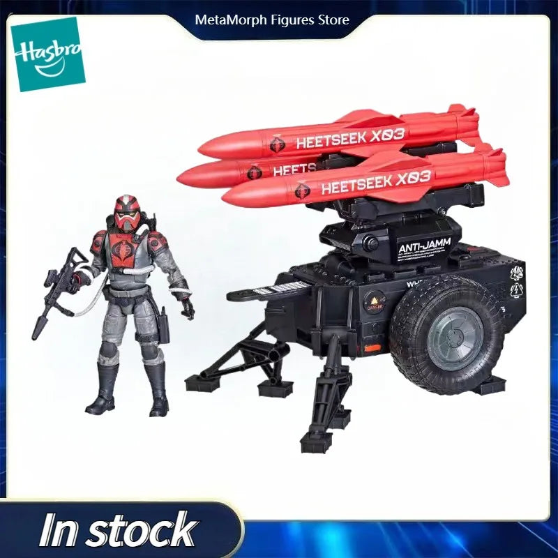 Original Hasbro G.I. Joe Classified Series 111 Cobra H.I.S.S. Techno-Viper & H.M.S. (HEETSEEK MISSILE SYSTEM) Anime Figure Toys