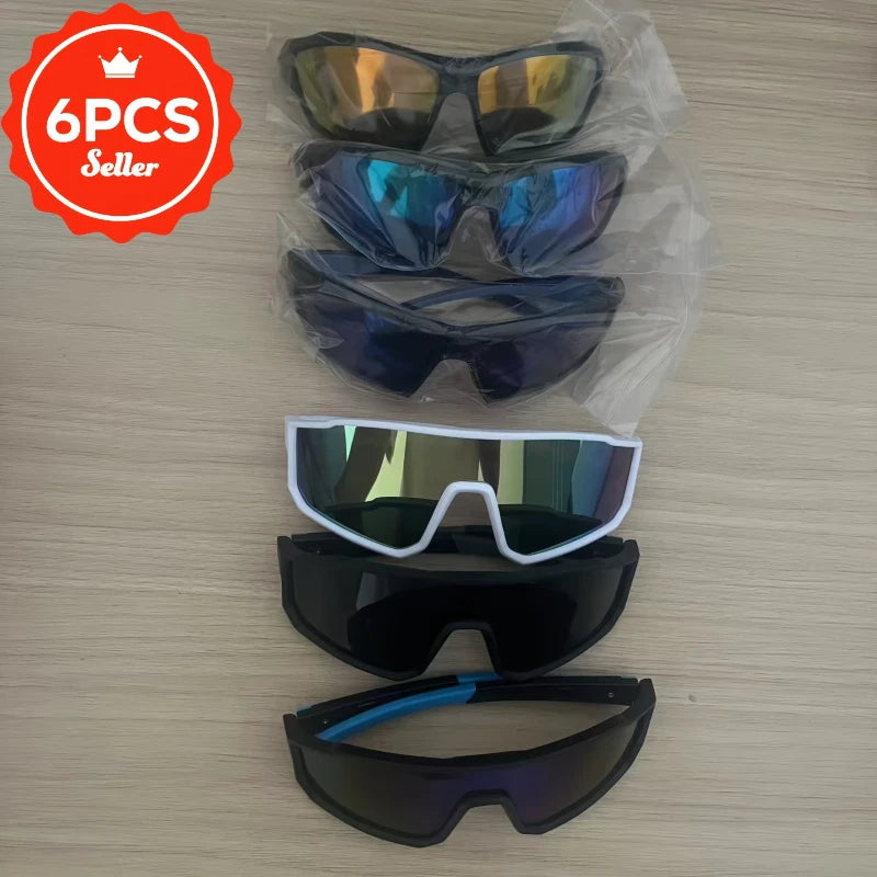 6PCS Men's High Definition Combination Set Multi Color, Daily Leisure Street Photography Shopping Photography Props