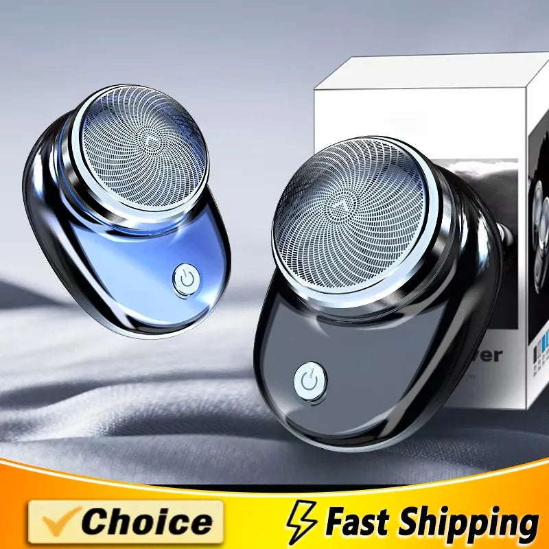 Portable Men's Razor Wet&Dry Washable USB Fast Charge, Digital Body Hair Trimmer